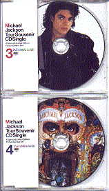 Michael Jackson - Japanese Tour Souvenir CD Single Set - Discs 3 & 4